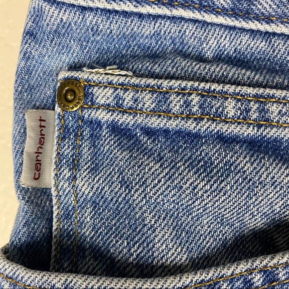 Carhartt Denim Jeans Pants Mens Size 38X30 - Picture 5 of 7